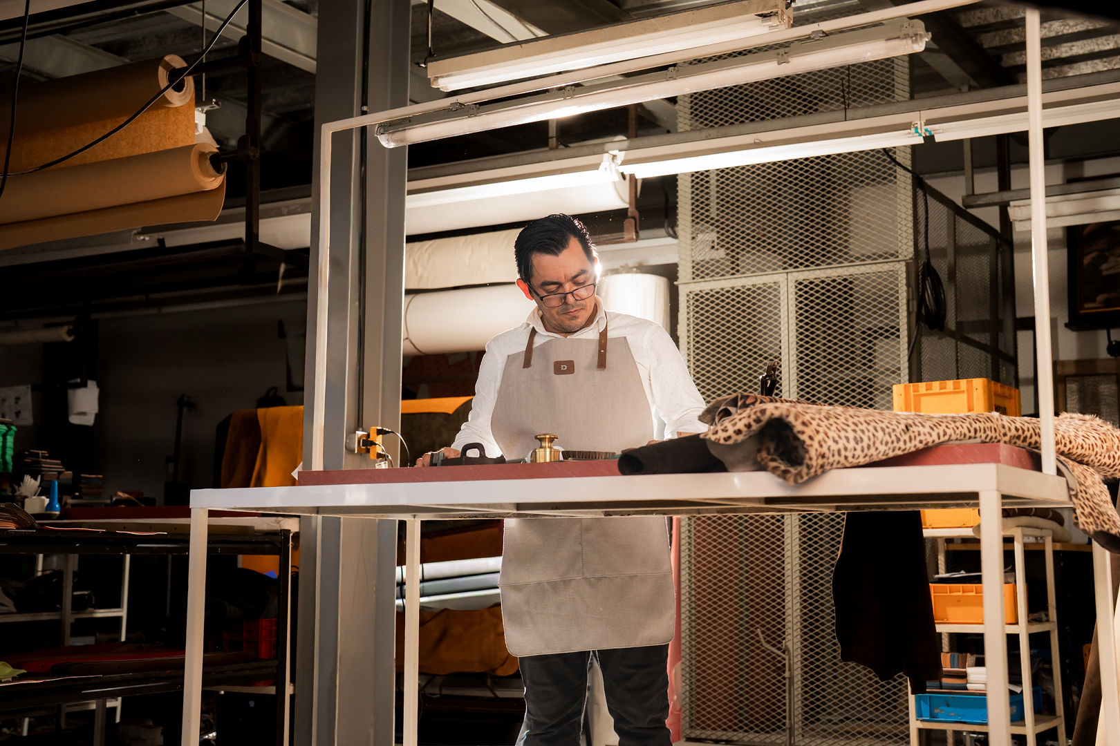 Inside the Danilos workshop during a Legacy Tour
